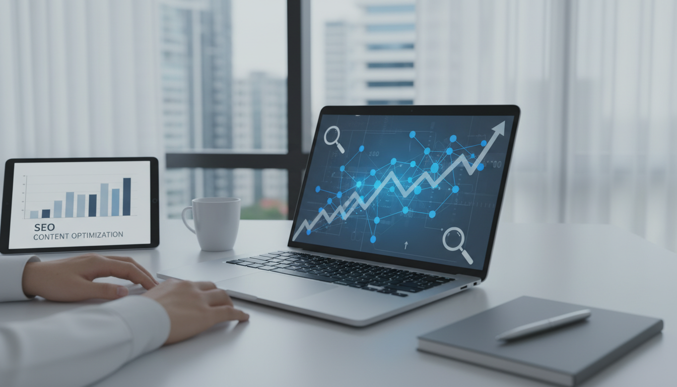 обложка для статьи про Бесплатные нейросети SEO: гайд по оптимизации контента