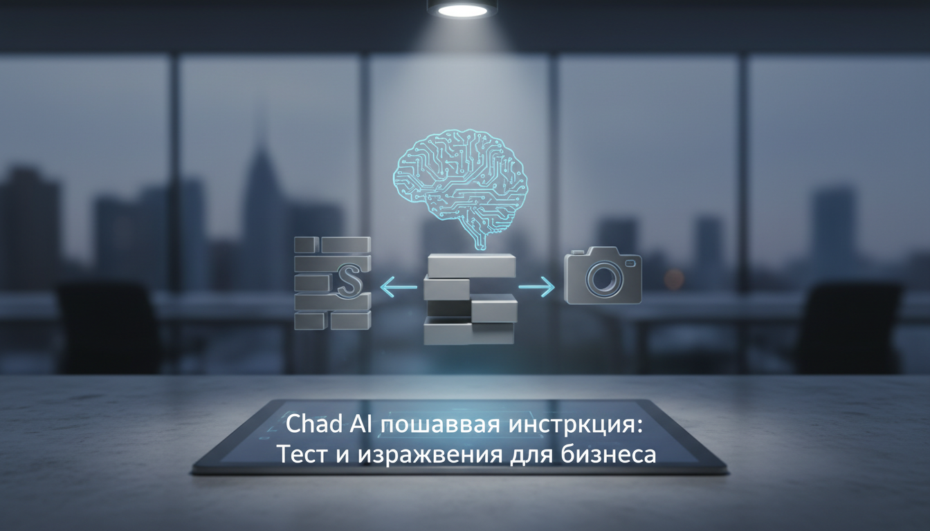 обложка для статьи про Chad AI пошаговая инструкция: Текст и изображения для бизнеса