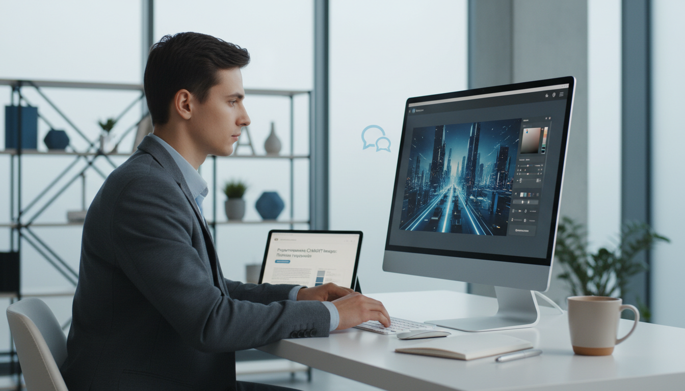 обложка для статьи про Редактирование ChatGPT Images: Полное руководство для новичков