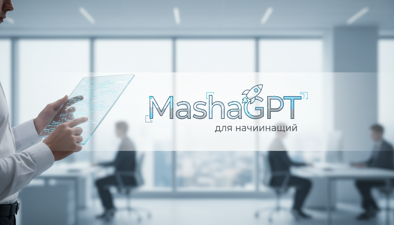 обложка для статьи про МашаGPT для начинающих: полное руководство по быстрому старту