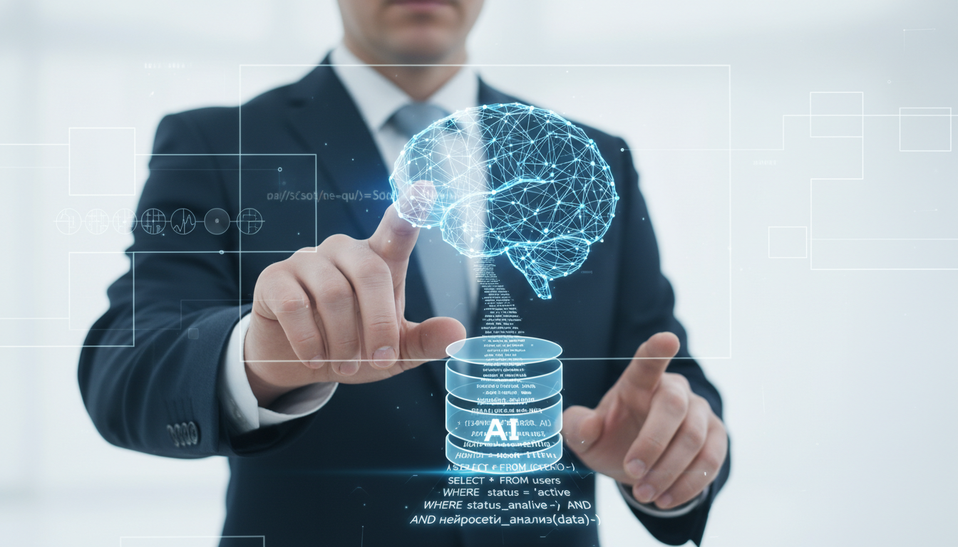 обложка для статьи про Нейросети анализ SQL: ИИ революционизирует данные