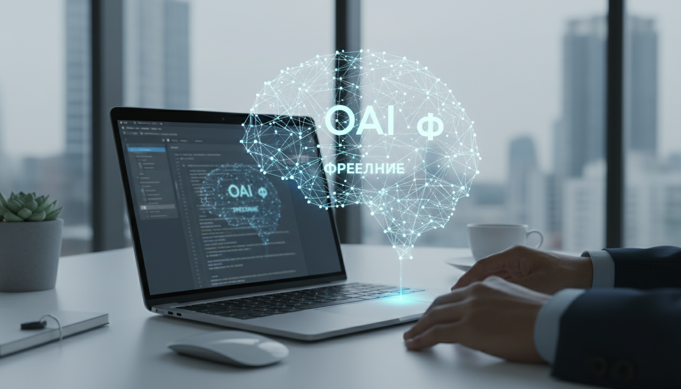 обложка для статьи про Интеграция OpenAI во фриланс: Революция для российских специалистов