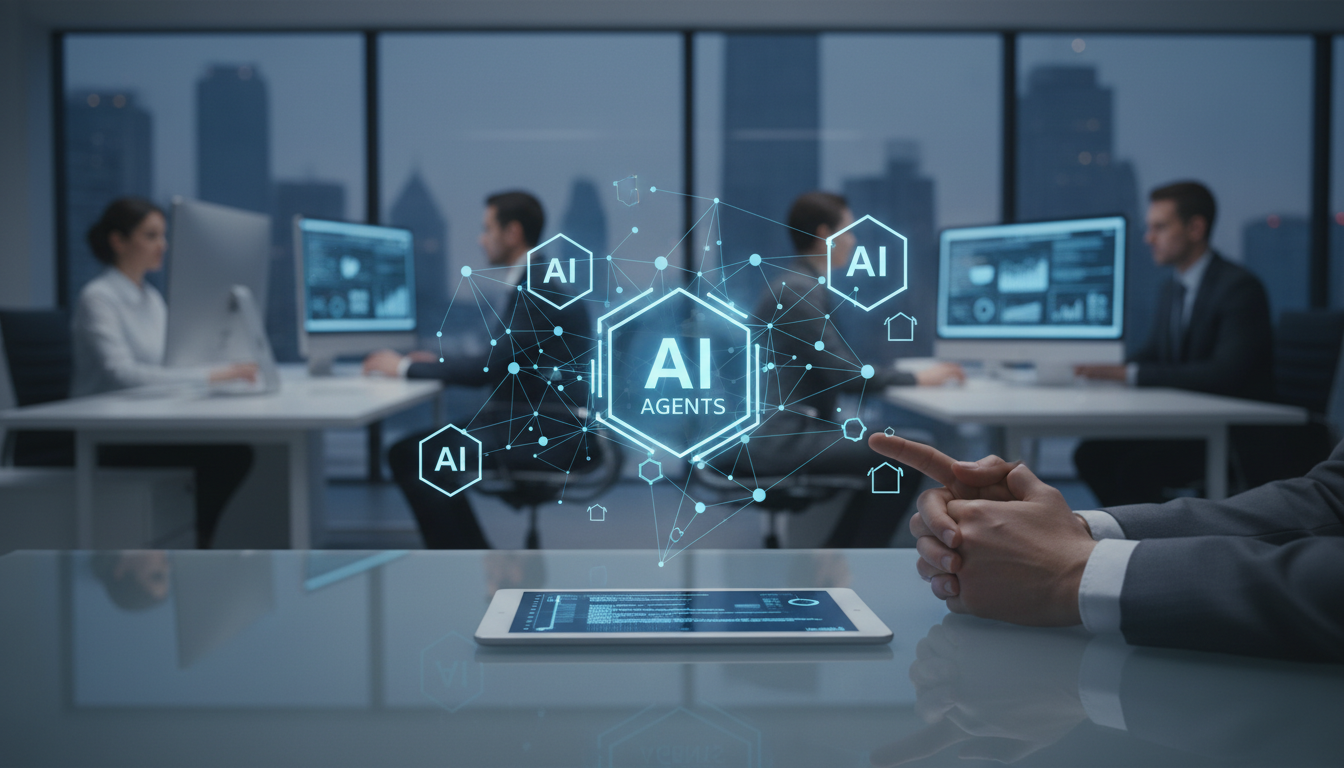 обложка для статьи про Создание ИИ-агентов: Внедрение и Оптимизация для Бизнеса