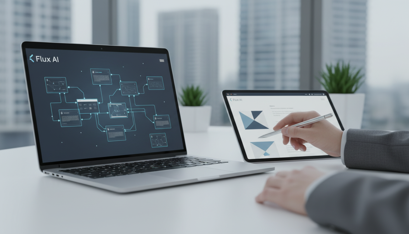 обложка для статьи про Создание шаблонов в Flux AI: Быстрый дизайн для всех