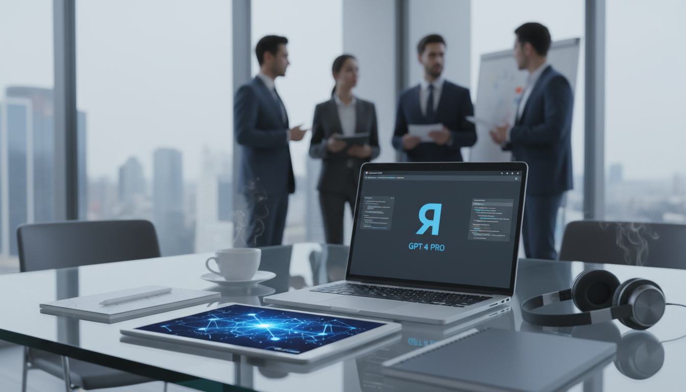 обложка для статьи про YandexGPT 4 Pro тексты: создаем контент для вашего бизнеса