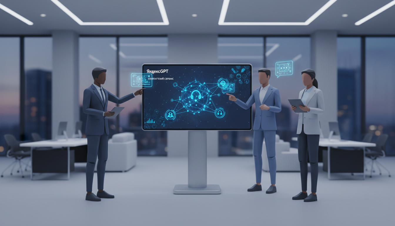 обложка для статьи про YandexGPT клиентский сервис: Революция в Обслуживании Клиентов