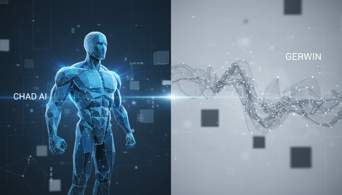 обложка для статьи про Нейросети для бизнеса: сравнение Chad AI Gerwin