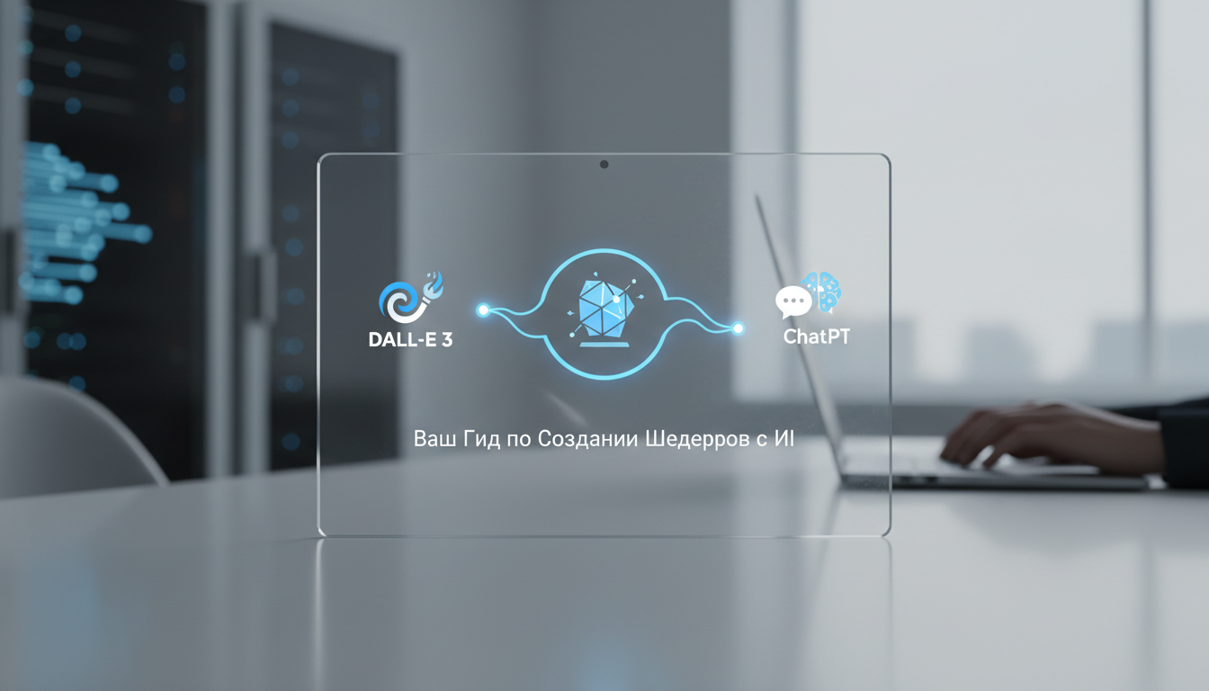 обложка для статьи про DALL-E 3 ChatGPT: Ваш Гид по Созданию Шедевров с ИИ