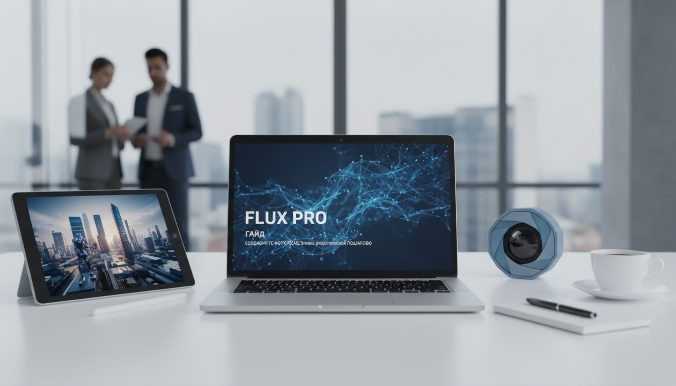 обложка для статьи про Flux Pro гайд: Создавайте фотореалистичные изображения пошагово