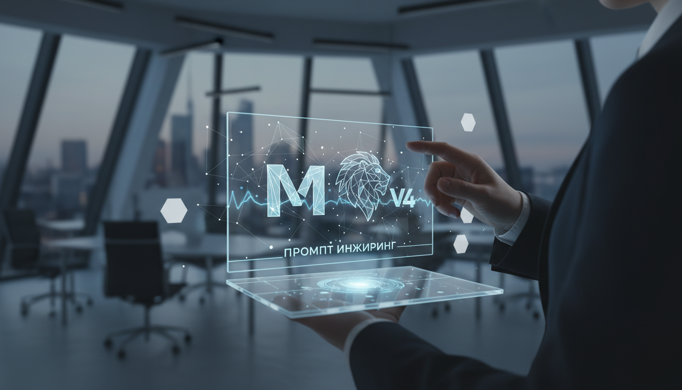 обложка для статьи про Промпт инжиниринг Midjourney: Создаем мощные бренды с V4