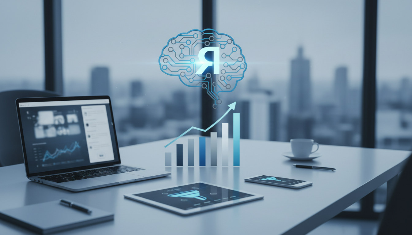 обложка для статьи про YandexGPT маркетинговые стратегии: гайд по внедрению для бизнеса