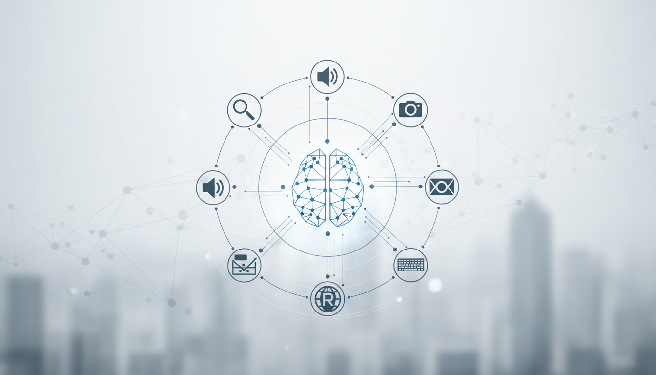 обложка для статьи про Мультимодальный ИИ в маркетинге: Новая эра для российских компаний