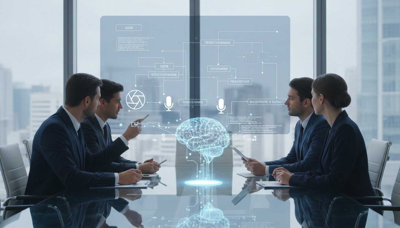 обложка для статьи про Мультимодальный AI проекты: От идеи к реализации и внедрению в бизнес