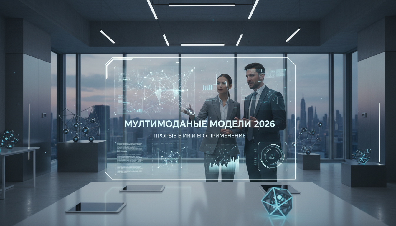 обложка для статьи про Мультимодальные модели 2026: Прорыв в ИИ и его применение