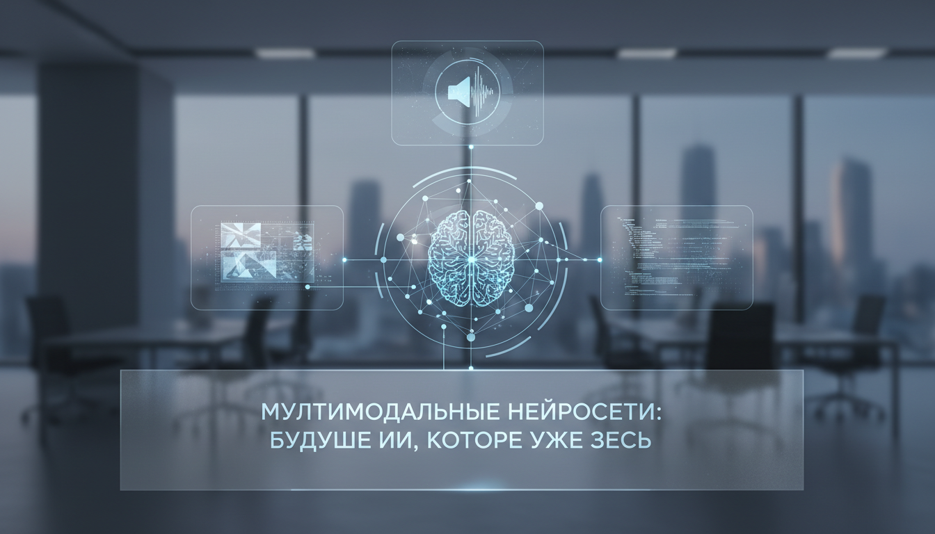 обложка для статьи про Мультимодальные нейросети: Будущее ИИ, которое уже здесь