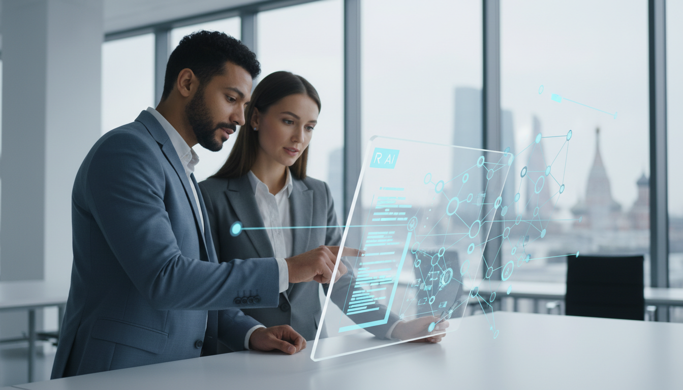 обложка для статьи про Низкокодовые платформы нейросети: ИИ для малого бизнеса РФ