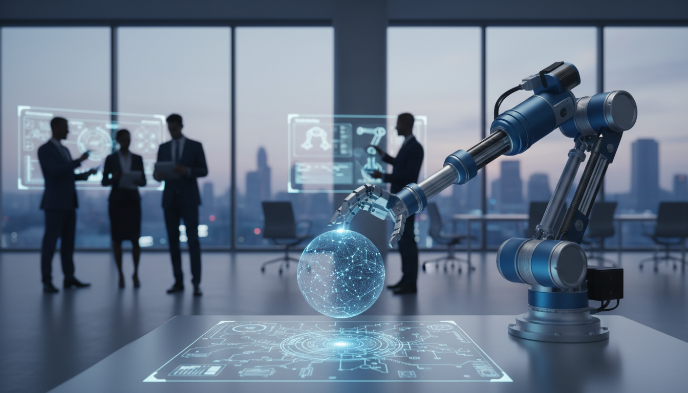 обложка для статьи про VLA модели робототехника: Революция автономных систем