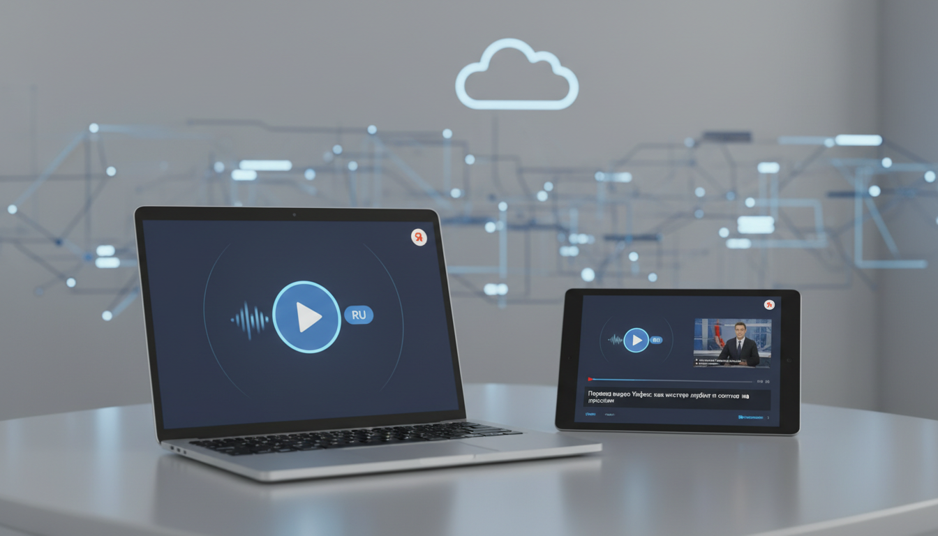 обложка для статьи про Перевод видео Yandex: как смотреть любой контент на русском