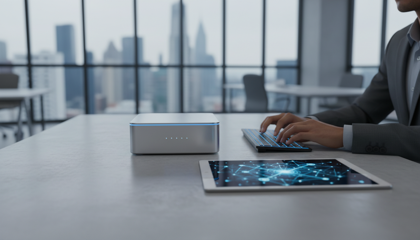 обложка для статьи про Настройка Edge AI: Запуск ИИ Локально Без Облака