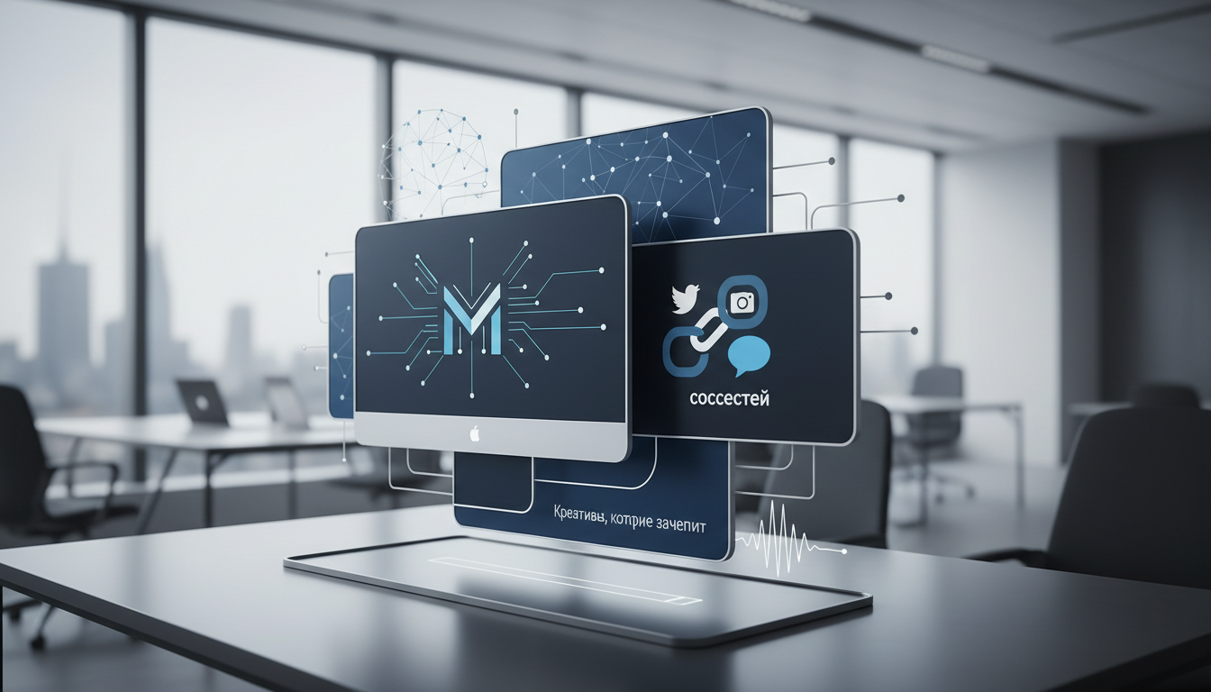 обложка для статьи про Midjourney для соцсетей: Креативы, которые зацепят