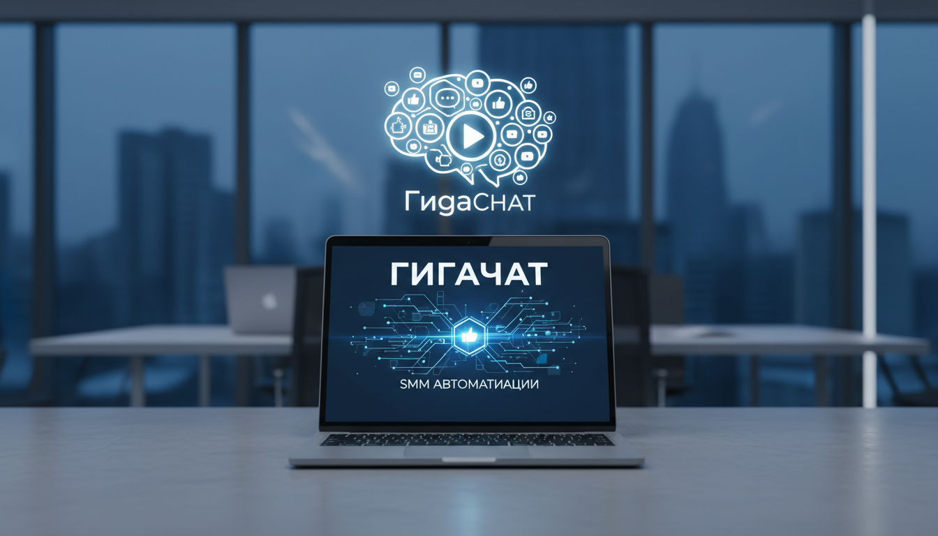 обложка для статьи про SMM стратегия GigaChat: Руководство по автоматизации SMM
